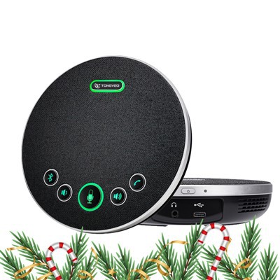 Draagbare USB draadloze Bluetooth-conferentievergaderingsmicrofoon en BT-luidspreker